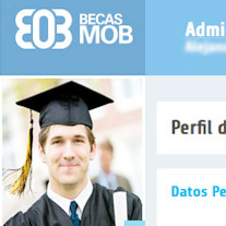 Solution: expert web l graduate community<br />
Client:  Becas MOB<br />
Campaign: graduates<br />
Location: Guadalajara, Jalisco l 2012