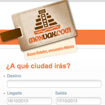Solution: expert hospitality l on-line reservations<br />
Client:  Mexvax<br />
Location: Chihuahua, Chihuahua
